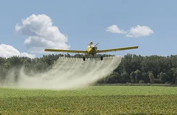 fumigacion áerea
